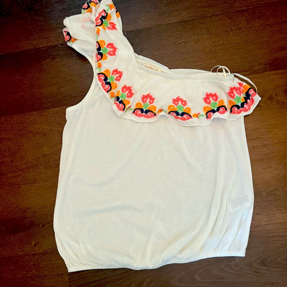 Cute one shoulder top